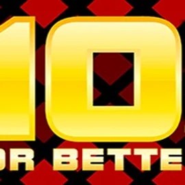 10s or Better slot logo by 1x2gaming at Slotrize Casino