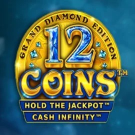 12 Coins Grand Diamond Edition by Wazdan, showcased at slotrize.eu.com – game logo
