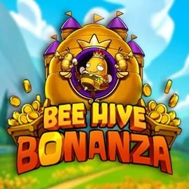 Slots logo of Bee Hive Bonanza from NetEnt at Slotrize Casino