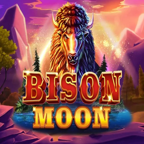 Slots logo of Bison Moon from Northern Lights Gaming at Slotrize Casino