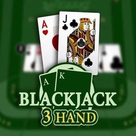 Official Table Games logo: Blackjack 3H (Habanero) by Habanero at Slotrize Casino