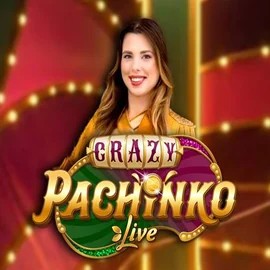 Crazy Pachinko logo by Evolution at Slotrize Casino