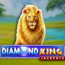 Diamond King Jackpots casino game by SpinPlay Games – featured logo at Slotrize Casino