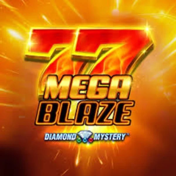 Diamond Mystery Mega Blaze logo by Greentube at Slotrize Casino