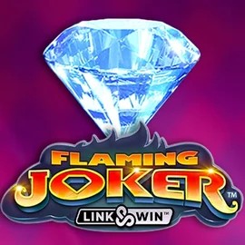 Flaming Joker Link and Win logo by Barstruck at Slotrize Casino