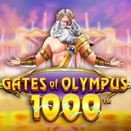 Gates of Olympus 1000 slot logo by Pragmatic Play at Slotrize Casino
