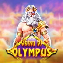 Slots logo of Gates of Olympus from Pragmatic Play at Slotrize Casino