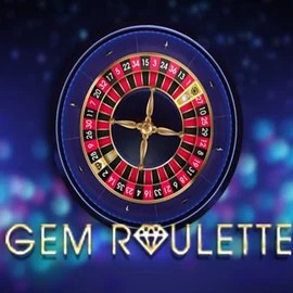Gem Roulette slot logo by iSoftBet at Slotrize Casino