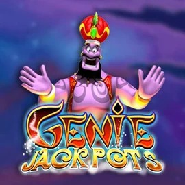 Official Jackpots logo: Genie Jackpots by Blueprint Gaming at Slotrize Casino