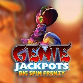 Genie Jackpots: Big Spin Frenzy logo – Jackpots by Blueprint Gaming at Slotrize Casino