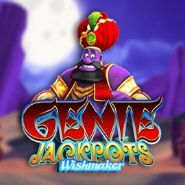 Genie Jackpots Wishmaker slot logo by Blueprint Gaming at Slotrize Casino