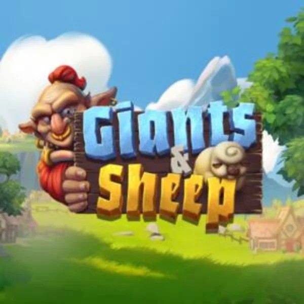 Giants and Sheep logo by Relax Gaming at Slotrize Casino