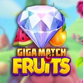 Giga Match Fruits logo by RubyPlay at Slotrize Casino