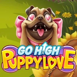 Go High Puppy Love online game logo by RubyPlay on slotrize.eu.com