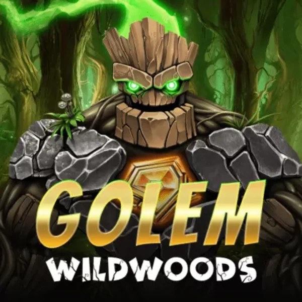 Golem Wildwoods logo by BF Games at Slotrize Casino