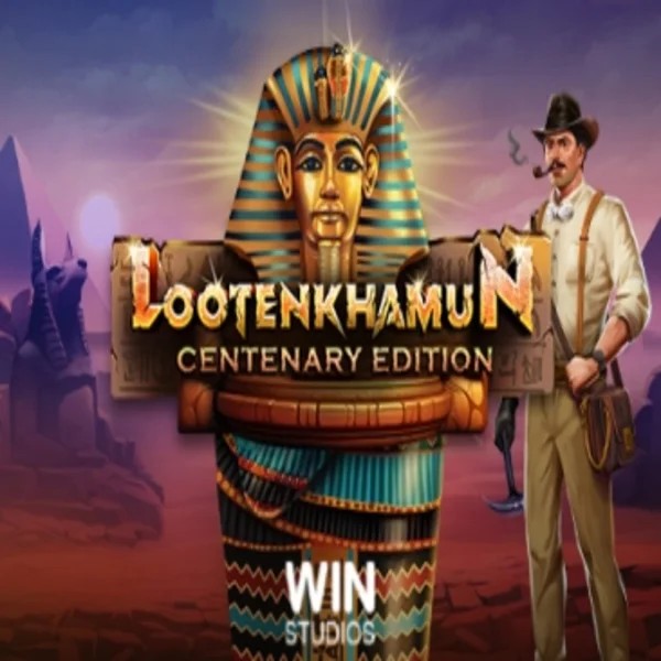 Official Slots logo: LootEnKhamun Centenary by bwin.party at Slotrize Casino