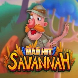 Mad Hit Savannah game by RubyPlay – logo hosted on Slotrize Casino
