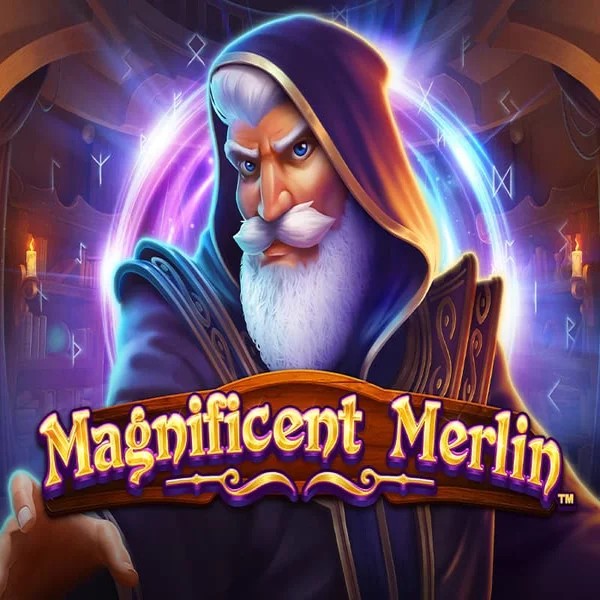 Magnificent Merlin casino game by Greentube – featured logo at Slotrize Casino