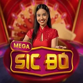 Official Live Casino logo: Mega Sic Bo by Pragmatic Play at Slotrize Casino