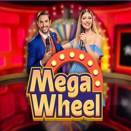 Mega Wheel online game logo by Pragmatic Play on slotrize.eu.com