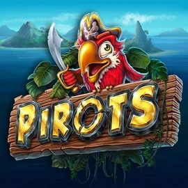 Pirots online game logo by ELK Studios on slotrize.eu.com