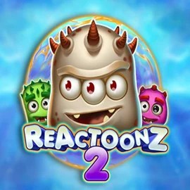 Reactoonz 2 casino game by Play'n GO – featured logo at Slotrize Casino