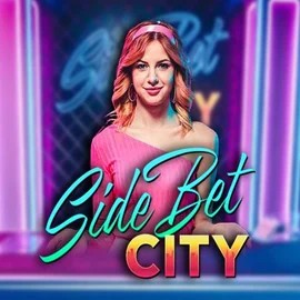Side Bet City online game logo by Evolution on slotrize.eu.com