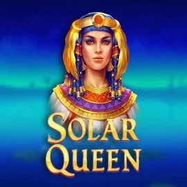 Solar Queen online game logo by Playson on slotrize.eu.com