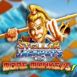 Play Stellar Jackpots with More Monkeys slot by Lightning Box Game on slotrize.eu.com