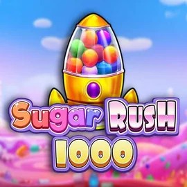 Slots logo of Sugar Rush 1000 from Pragmatic Play at Slotrize Casino