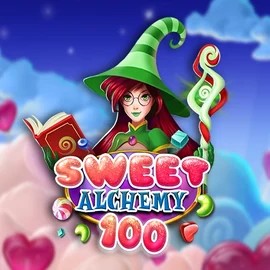 Sweet Alchemy 100 by Play'n GO, showcased at slotrize.eu.com – game logo