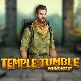 Slots logo of Temple Tumble Megaways from Relax Gaming at Slotrize Casino