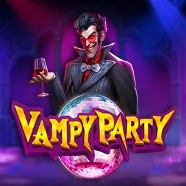 Vampy Party slot logo by Pragmatic Play at Slotrize Casino