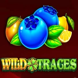 Wild Traces slot logo by Amusnet Interactive at Slotrize Casino